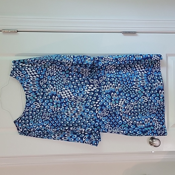 Large blue escapade living dress - Picture 2 of 3